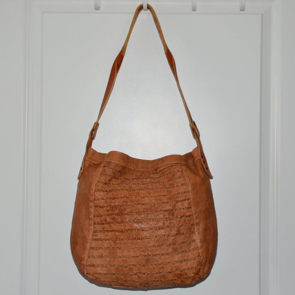 Vin Baker Country Swagger Bag in Tan